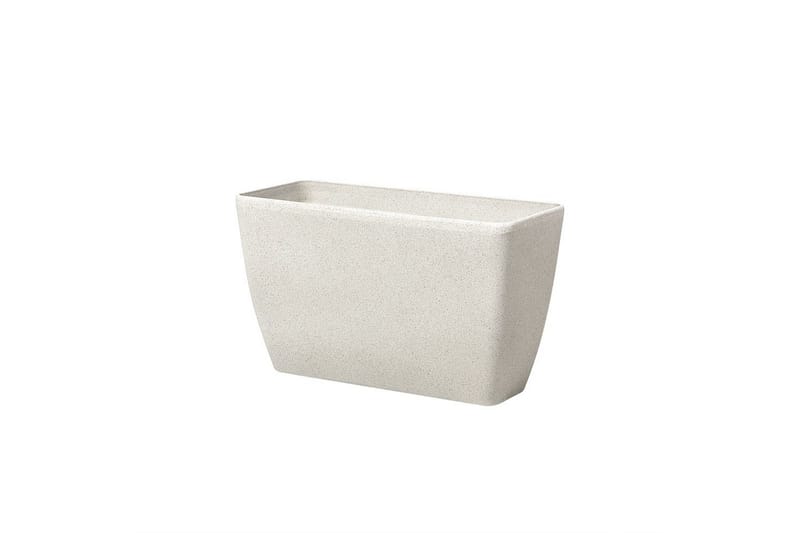 Trädgårdskruka Baris set om 2 Beige, 74x32x45 cm - Beige, 74x32x45 cm - Trädgård & spabad - Trädgårdsskötsel - Odling - Planteringskärl & blomkruka - Stor blomkruka