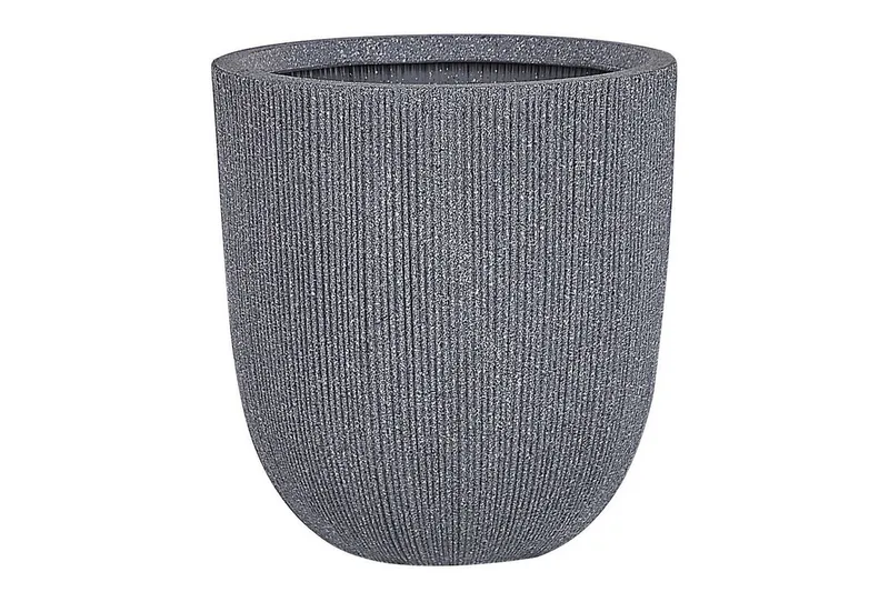 Trädgårdskruka Chios Grå, 31x31x33 cm, Grå, 31x31x33 cm