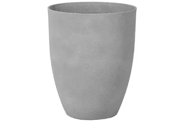 Trädgårdskruka Croton set om 2 Grå, 43x43x52 cm - Grå, 43x43x52 cm - Trädgård & spabad - Trädgårdsskötsel - Odling - Planteringskärl & blomkruka - Stor blomkruka