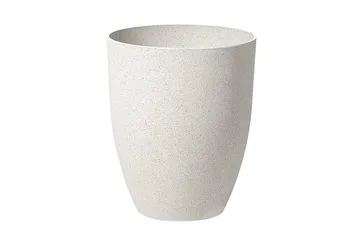 Trädgårdskruka Croton set om 2 Vit, 35x35x42 cm - Vit, 35x35x42 cm - Trädgård & spabad - Trädgårdsskötsel - Odling - Planteringskärl & blomkruka - Stor blomkruka