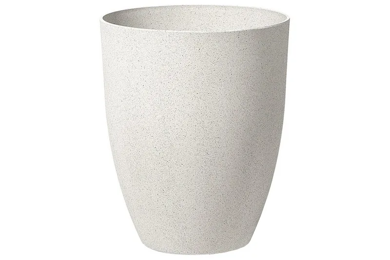 Trädgårdskruka Croton set om 2 Vit, 43x43x52 cm - Vit, 43x43x52 cm - Trädgård & spabad - Trädgårdsskötsel - Odling - Planteringskärl & blomkruka - Stor blomkruka