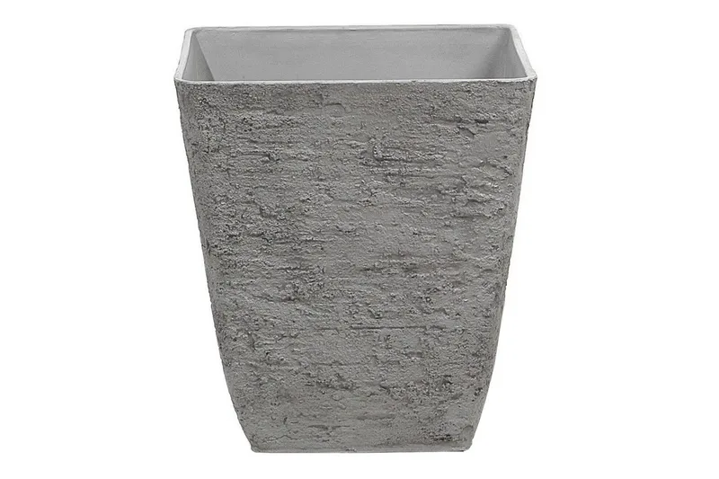 Trädgårdskruka Delos Grå, 39x39x43 cm, Grå, 39x39x43 cm
