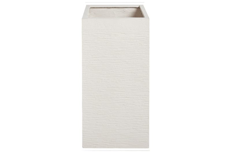 Trädgårdskruka Dion Beige, 33x33x70 cm - Beige, 33x33x70 cm - Trädgård & spabad - Trädgårdsskötsel - Odling - Planteringskärl & blomkruka - Stor blomkruka