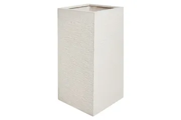 Trädgårdskruka Dion Beige, 33x33x70 cm - Beige, 33x33x70 cm - Trädgård & spabad - Trädgårdsskötsel - Odling - Planteringskärl & blomkruka - Stor blomkruka