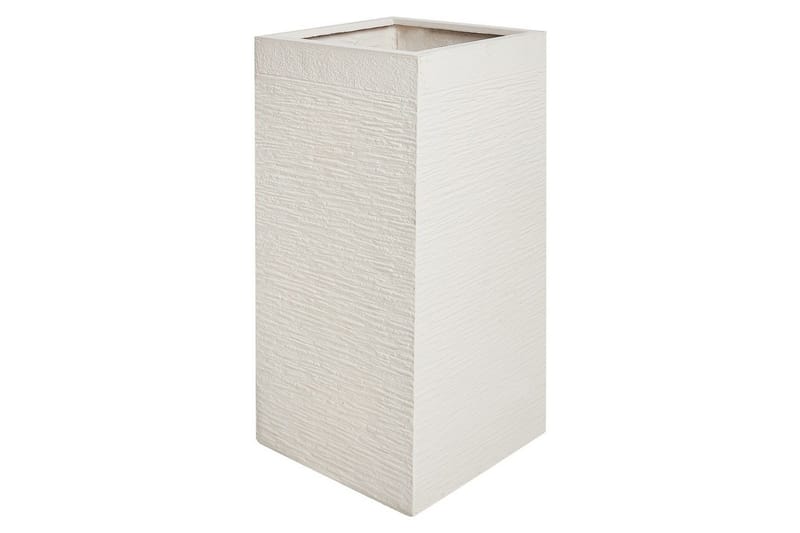 Trädgårdskruka Dion Beige, 33x33x70 cm - Beige, 33x33x70 cm - Trädgård & spabad - Trädgårdsskötsel - Odling - Planteringskärl & blomkruka - Stor blomkruka