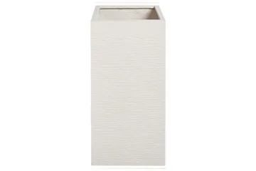 Trädgårdskruka Dion Beige, 33x33x70 cm - Beige, 33x33x70 cm - Trädgård & spabad - Trädgårdsskötsel - Odling - Planteringskärl & blomkruka - Stor blomkruka