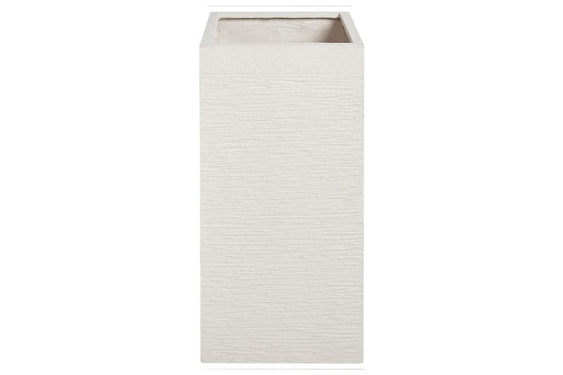 Trädgårdskruka Dion Beige, 33x33x70 cm, Beige, 33x33x70 cm
