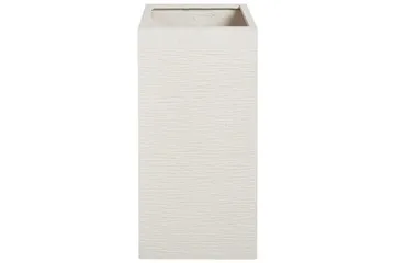 Trädgårdskruka Dion Beige, 40x40x77 cm - Beige, 40x40x77 cm - Trädgård & spabad - Trädgårdsskötsel - Odling - Planteringskärl & blomkruka - Stor blomkruka