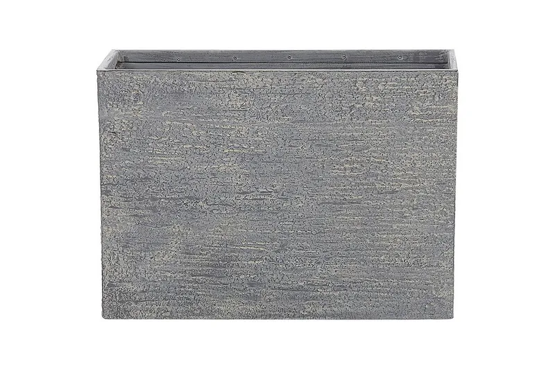 Trädgårdskruka Edessa Grå, 80x34x56 cm, Grå, 80x34x56 cm