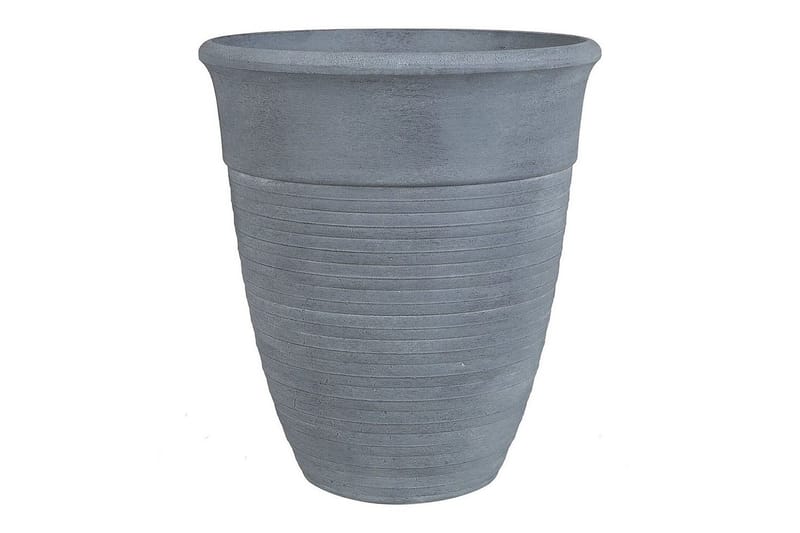 Trädgårdskruka Katalima set om 2 Grå, 43x43x49 cm - Grå, 43x43x49 cm - Trädgård & spabad - Trädgårdsskötsel - Odling - Planteringskärl & blomkruka - Stor blomkruka