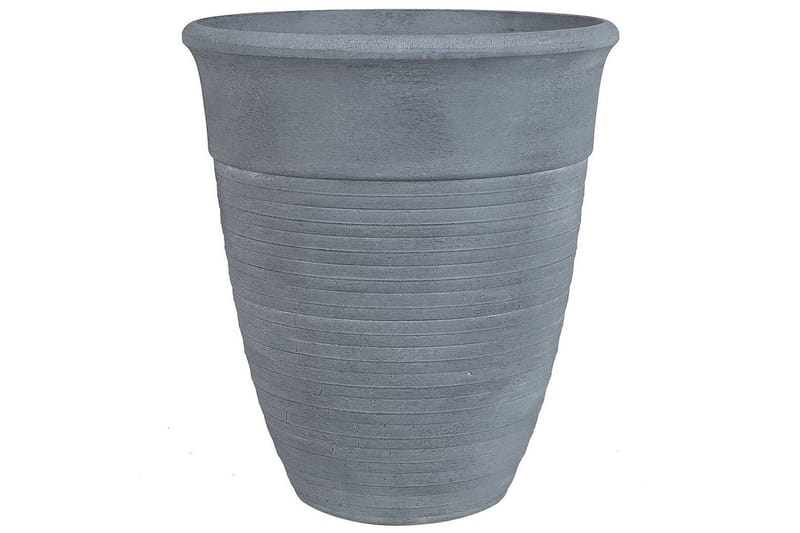 Trädgårdskruka Katalima set om 2 Grå, 50x50x58 cm - Grå, 50x50x58 cm - Trädgård & spabad - Trädgårdsskötsel - Odling - Planteringskärl & blomkruka - Stor blomkruka