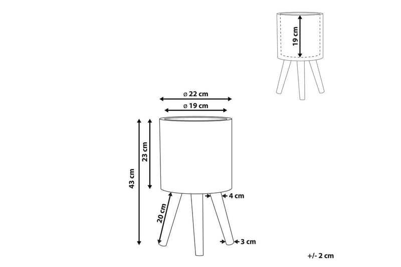 Trädgårdskruka Kottes - Trädgård & spabad - Trädgårdsskötsel - Odling - Planteringskärl & blomkruka - Stor blomkruka