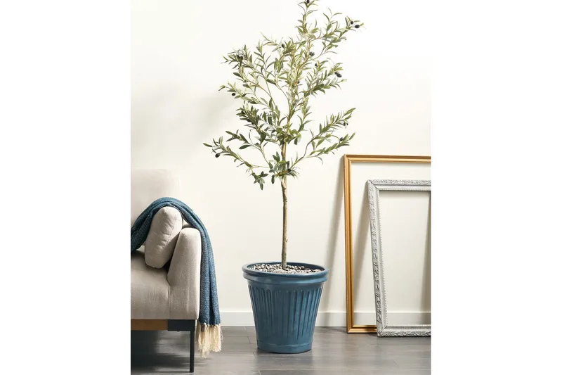 Trädgårdskruka Maize Blå - Blå - Trädgård & spabad - Trädgårdsskötsel - Odling - Planteringskärl & blomkruka - Stor blomkruka