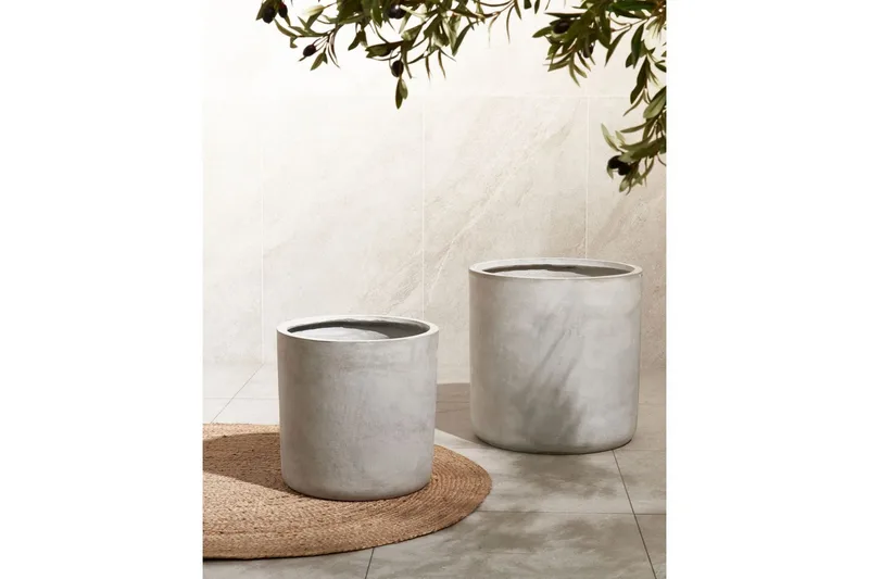 Trädgårdskruka Messene 41x41x40 cm - 41x41x40 cm - Trädgård & spabad - Trädgårdsskötsel - Odling - Planteringskärl & blomkruka - Stor blomkruka