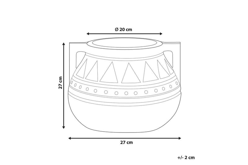 Trädgårdskruka Variegatum - Trädgård & spabad - Trädgårdsskötsel - Odling - Planteringskärl & blomkruka - Stor blomkruka