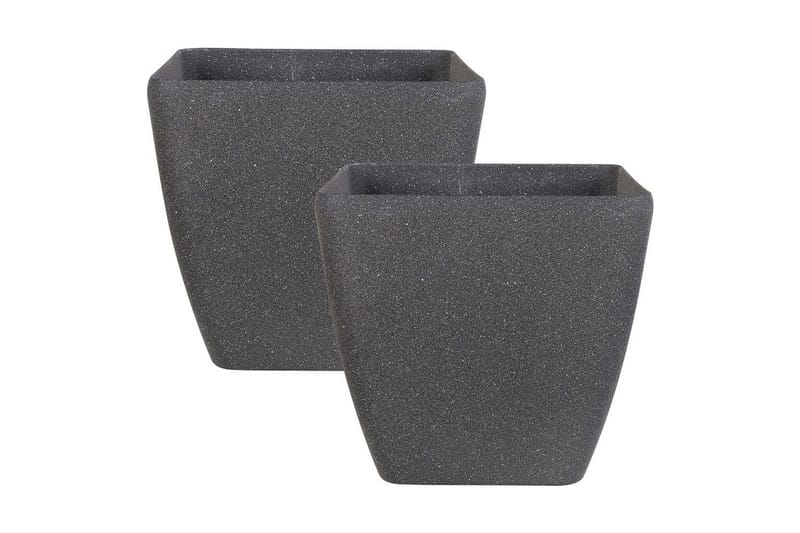 Trädgårdskruka Zeli set om 2 42x42x42 cm, 42x42x42 cm