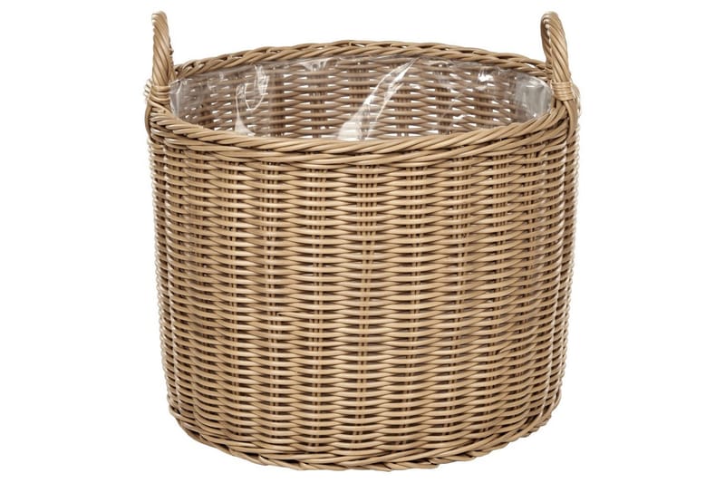 Trädgårdskruka Pendula set om 3 Naturlig - Naturlig - Trädgård & spabad - Trädgårdsskötsel - Odling - Planteringskärl & blomkruka - Stor blomkruka