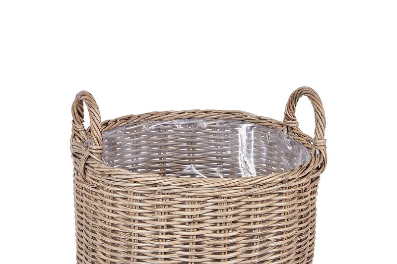 Trädgårdskruka Pendula set om 3 Brun - Brun - Trädgård & spabad - Trädgårdsskötsel - Odling - Planteringskärl & blomkruka - Stor blomkruka
