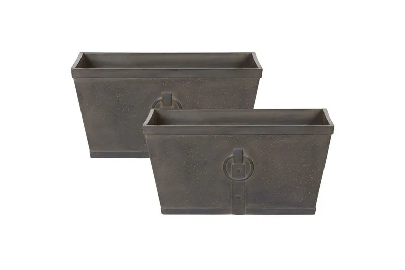 Trädgårdskruka Poria set om 2, undefined