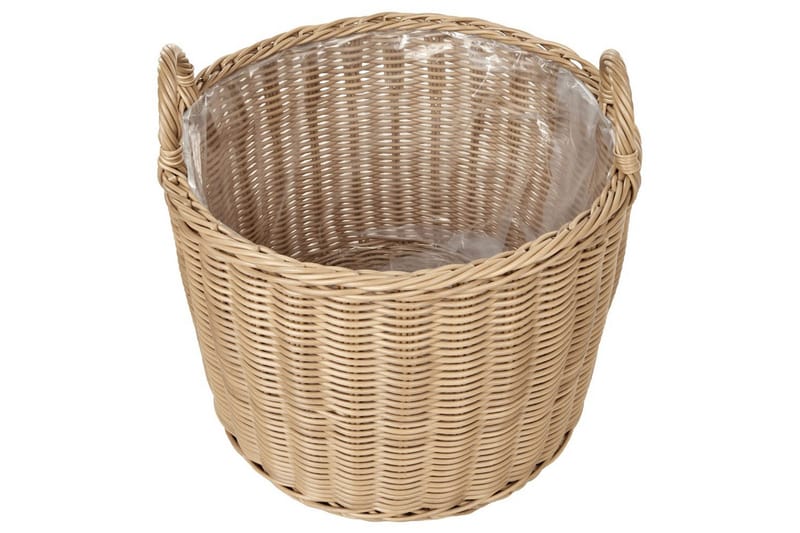 Trädgårdskruka Pendula set om 3 Naturlig - Naturlig - Trädgård & spabad - Trädgårdsskötsel - Odling - Planteringskärl & blomkruka - Stor blomkruka