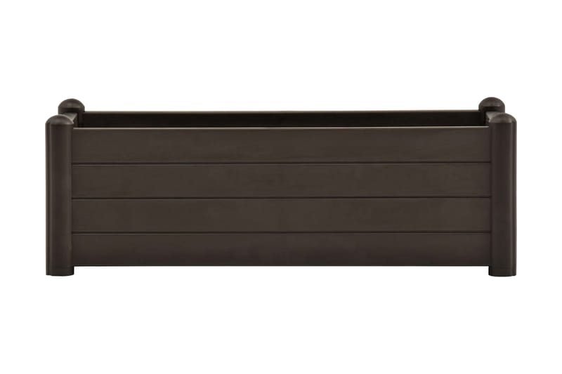 Upphöjd odlingslåda PP mocka 100x43x35 cm - Grå - Trädgård & spabad - Trädgårdsskötsel - Odling - Planteringskärl & blomkruka - Blomlåda