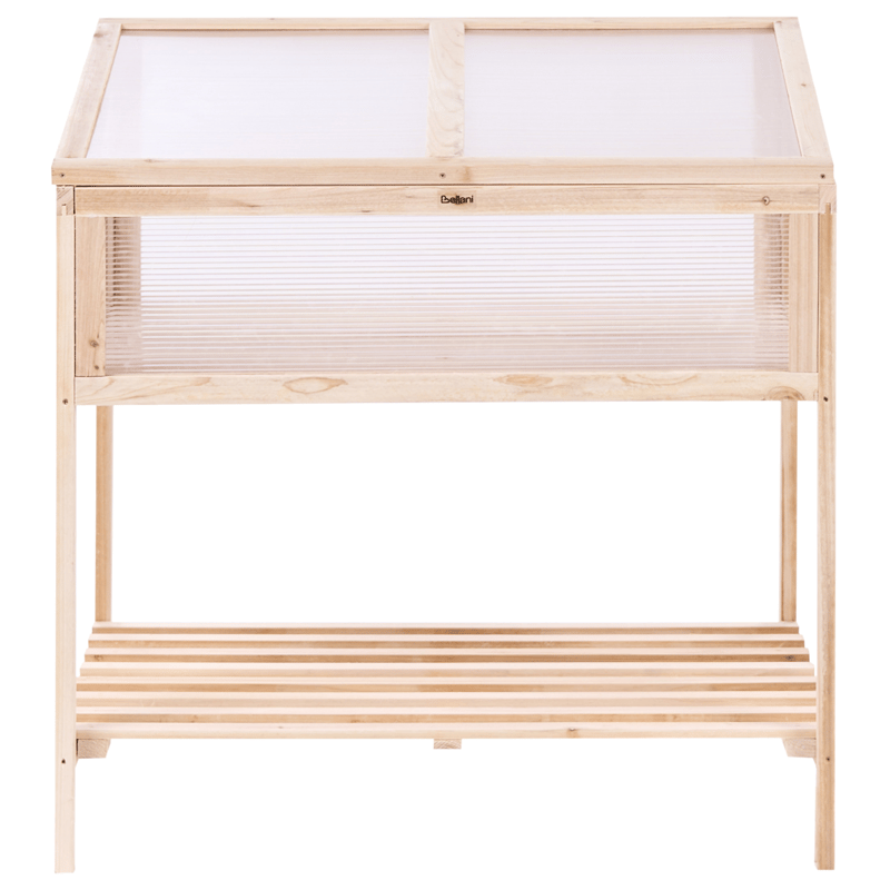 Växthus För Balkong Aranova Granträ 58 cm - Brun/Transparent - Trädgård & spabad - Trädgårdsskötsel - Odling - Planteringskärl & blomkruka - Drivbänk