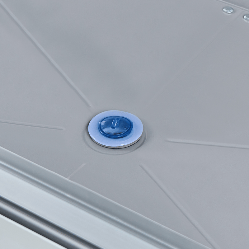 Växthus För Balkong Novoli 62 cm - Vit - Trädgård & spabad - Trädgårdsskötsel - Odling - Planteringskärl & blomkruka - Drivbänk