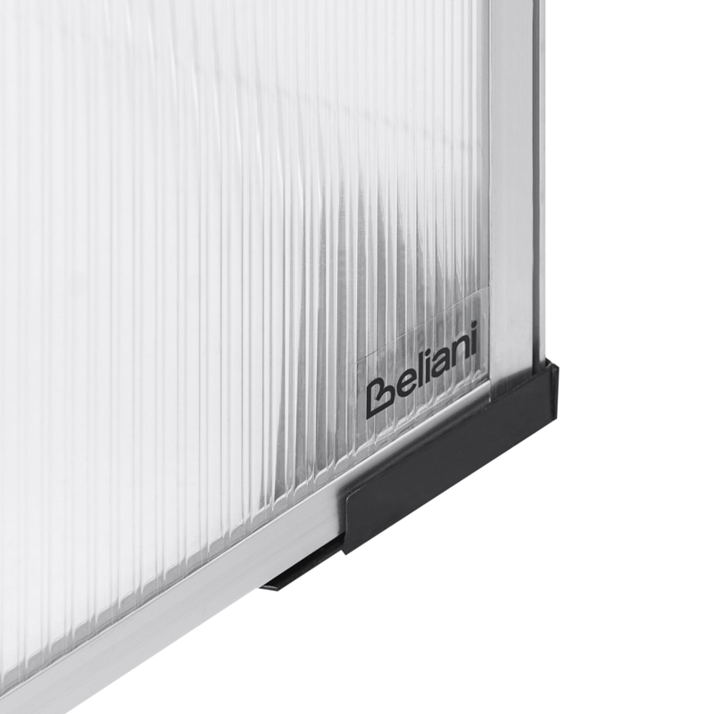 Växthus För Trädgård Carfizzi Silver 60 - Silver/Transparent - Trädgård & spabad - Trädgårdsskötsel - Odling - Planteringskärl & blomkruka - Drivbänk