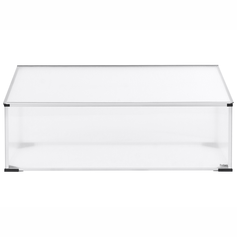 Växthus För Trädgård Carfizzi Silver 60 - Silver/Transparent - Trädgård & spabad - Trädgårdsskötsel - Odling - Planteringskärl & blomkruka - Drivbänk