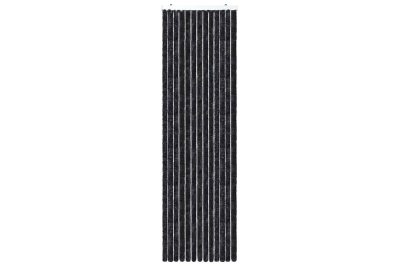 Insektsdraperi antracit 56x200 cm chenille - Grå - Trädgård & spabad - Trädgårdsskötsel - Odling - Skadedjursbekämpning - Myggskydd