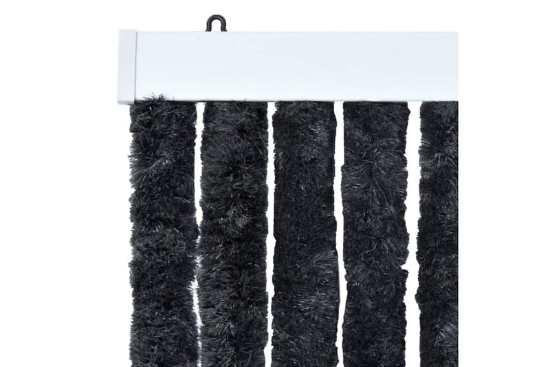 Insektsdraperi antracit 56x200 cm chenille - Grå - Trädgård & spabad - Trädgårdsskötsel - Odling - Skadedjursbekämpning - Myggskydd