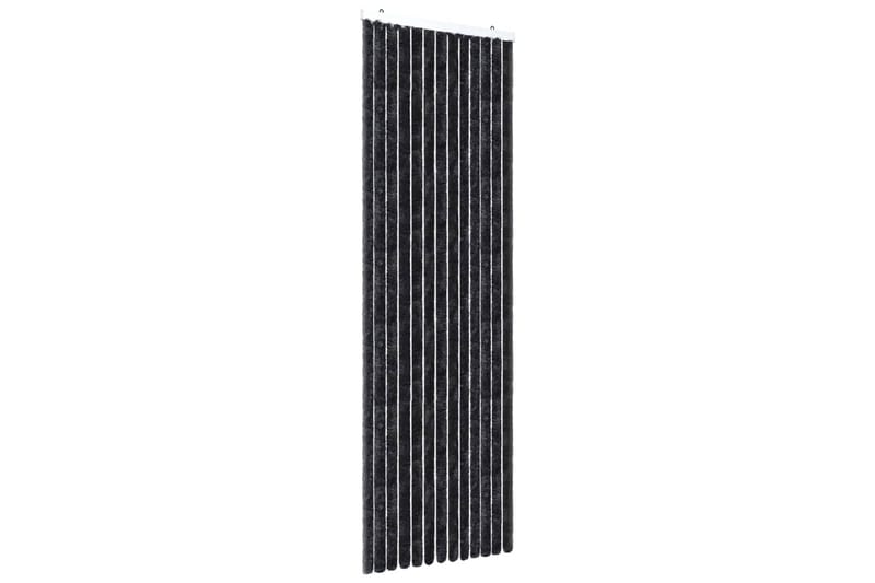Insektsdraperi antracit 90x200 cm chenille - Grå - Trädgård & spabad - Trädgårdsskötsel - Odling - Skadedjursbekämpning - Myggskydd