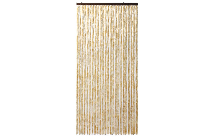 Insektsdraperi beige 100x220 cm chenille - Beige - Trädgård & spabad - Trädgårdsskötsel - Odling - Skadedjursbekämpning - Myggskydd