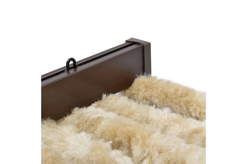 Insektsdraperi beige 100x220 cm chenille - Beige - Trädgård & spabad - Trädgårdsskötsel - Odling - Skadedjursbekämpning - Myggskydd
