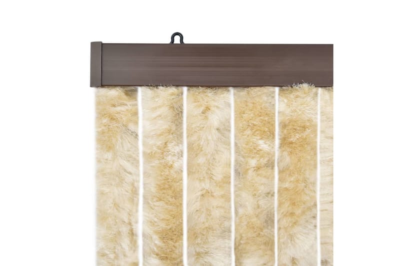 Insektsdraperi beige 100x220 cm chenille - Beige - Trädgård & spabad - Trädgårdsskötsel - Odling - Skadedjursbekämpning - Myggskydd