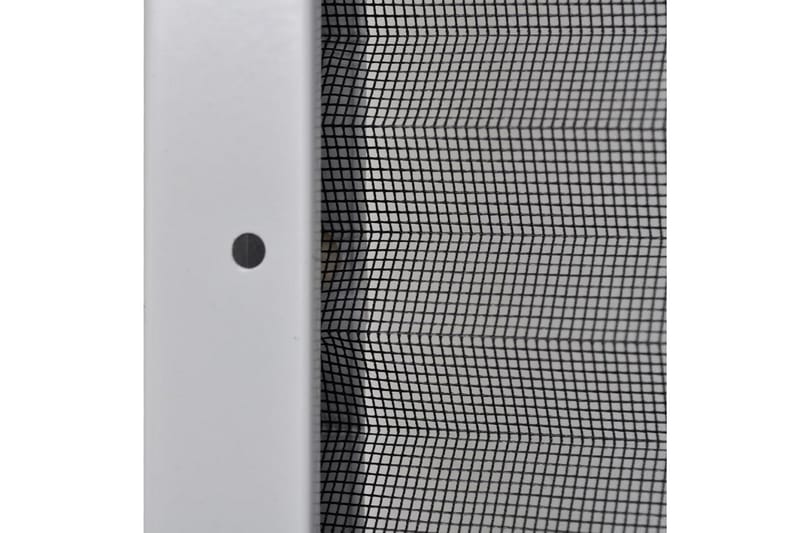 Plisserat insektsnät för fönster 80x120 cm aluminium - Svart - Friluftsutrustning - Myggnät & insektsnät - Myggskydd