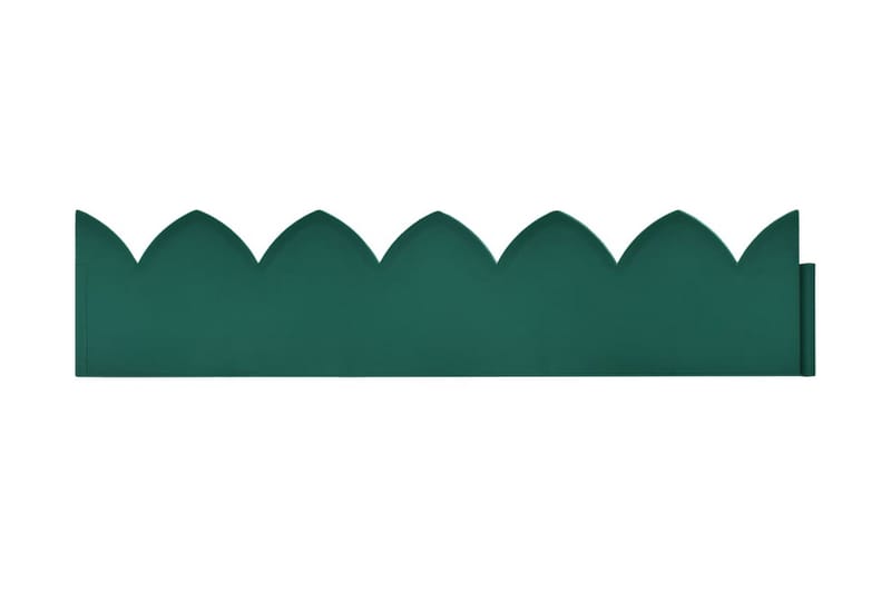 Rabattkant 10 st grön 65x15 cm PP - Grön - Trädgård & spabad - Trädgårdsskötsel - Odling - Växtstöd - Rabattkant