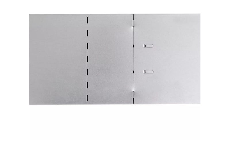 Rabattkant galvaniserat stål 100x14 cm set om 5 - Silver - Trädgård & spabad - Trädgårdsskötsel - Odling - Växtstöd - Rabattkant