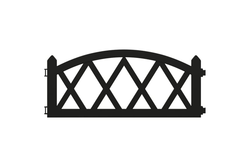 Rabattkanter 17 st svart 10 mm PP - Svart - Trädgård & spabad - Trädgårdsskötsel - Odling - Växtstöd - Rabattkant