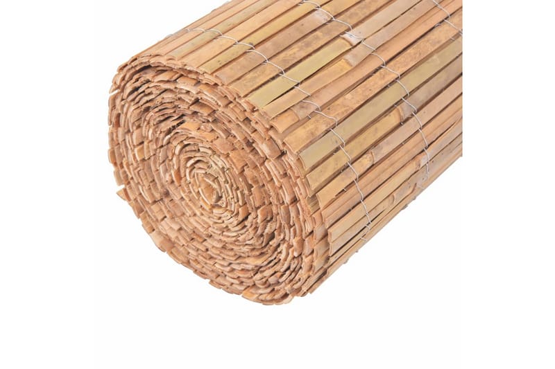 Stängsel bambu 1000x30 cm - Brun - Trädgård & spabad - Trädgårdsskötsel - Odling - Växtstöd - Rabattkant