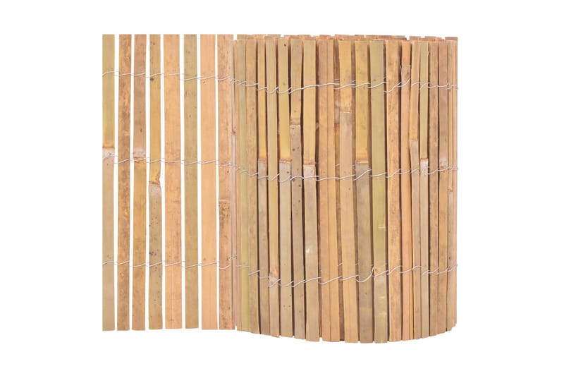 Stängsel bambu 1000x30 cm - Brun - Trädgård & spabad - Trädgårdsskötsel - Odling - Växtstöd - Rabattkant
