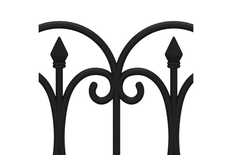 Rabattkanter 17 st svart 10 mm PP - Svart - Trädgård & spabad - Trädgårdsskötsel - Odling - Växtstöd - Rabattkant