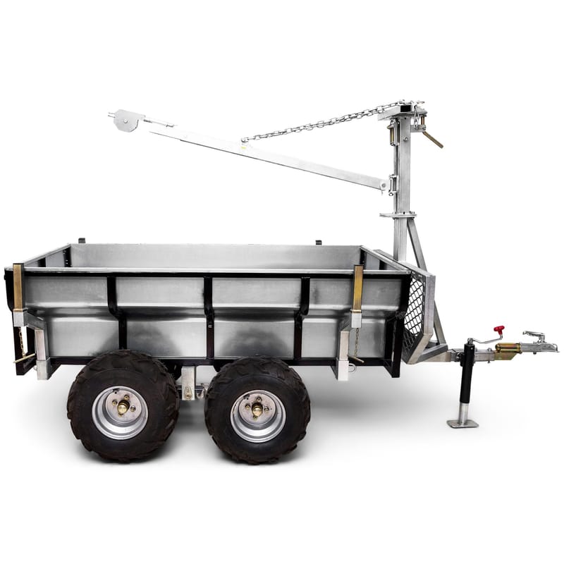 Skogs- och timmervagn ATV | 1420 kg lastkapacitet - Trädgård & spabad - Trädgårdsskötsel - Trädgårdsredskap & trädgårdsverktyg - Kärra & släp - ATV-vagn