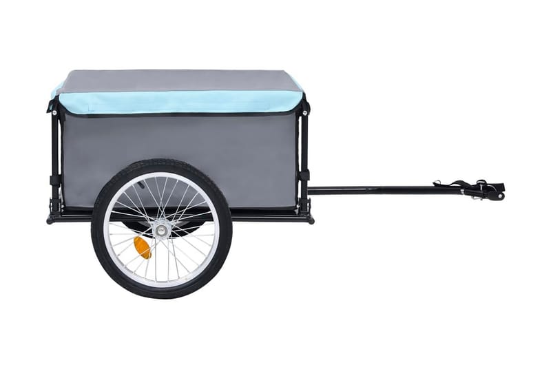 Cykelvagn svart och blå 65 kg - Blå - Trädgård & spabad - Trädgårdsskötsel - Trädgårdsredskap & trädgårdsverktyg - Kärra & släp - Cykelkärra