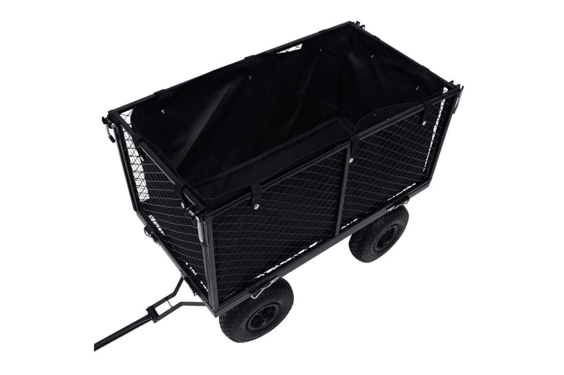 Innerfoder till trädgårdsvagn svart 86x46x41 cm tyg - Svart - Trädgård & spabad - Trädgårdsskötsel - Trädgårdsredskap & trädgårdsverktyg - Kärra & släp - Transportvagn & trädgårdsvagn
