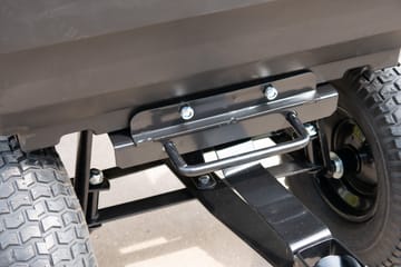 Tippbar trädgårdsvagn 125L | 350kg | Hållbar stålram | Svart - Trädgård & spabad - Trädgårdsskötsel - Trädgårdsredskap & trädgårdsverktyg - Kärra & släp - Transportvagn & trädgårdsvagn