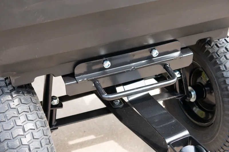 Tippbar trädgårdsvagn 125L | 350kg | Hållbar stålram | Svart - Trädgård & spabad - Trädgårdsskötsel - Trädgårdsredskap & trädgårdsverktyg - Kärra & släp - Transportvagn & trädgårdsvagn