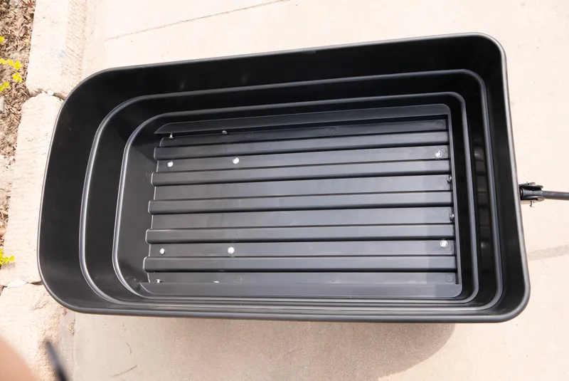 Tippbar trädgårdsvagn 125L | 350kg | Hållbar stålram | Svart - Trädgård & spabad - Trädgårdsskötsel - Trädgårdsredskap & trädgårdsverktyg - Kärra & släp - Transportvagn & trädgårdsvagn