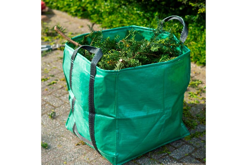 Nature Trädgårdsavfallspåse fyrkantig grön 252 L 6072405 - Trädgård & spabad - Trädgårdsskötsel - Trädgårdsredskap & trädgårdsverktyg - Trädgårdsstäd
