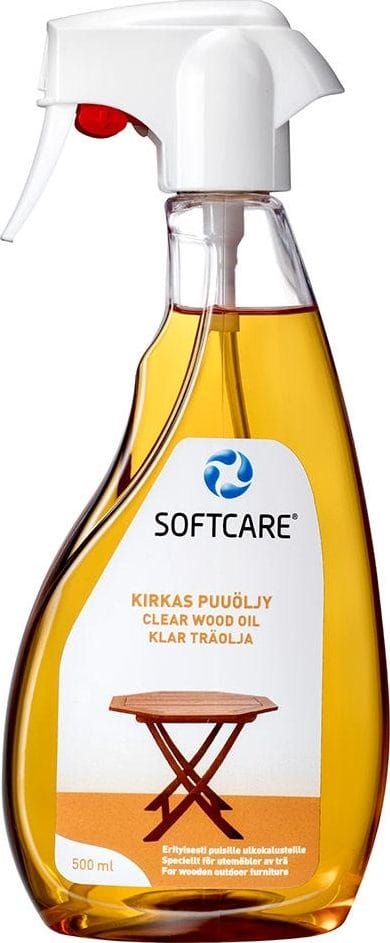 Träolja Softcare Spray 500 ml, teak